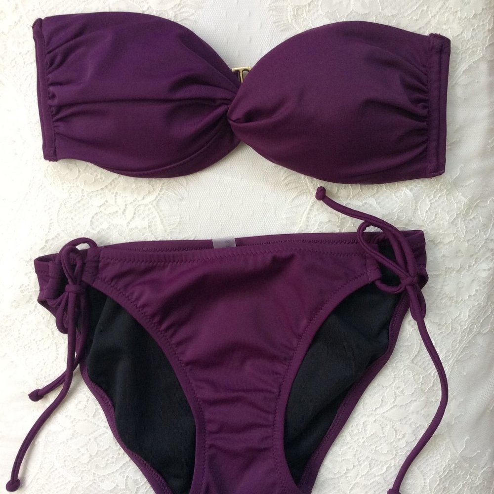 Victoria's Secret Swim Purple Bikini Set XS